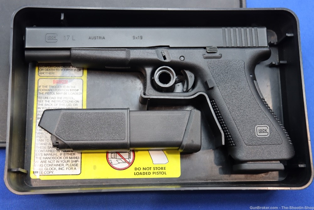 Glock G17L GEN2 Pistol DEC 1993 MFG G17 LONG SLIDE GEN 2 17RD 17L Austria-img-1