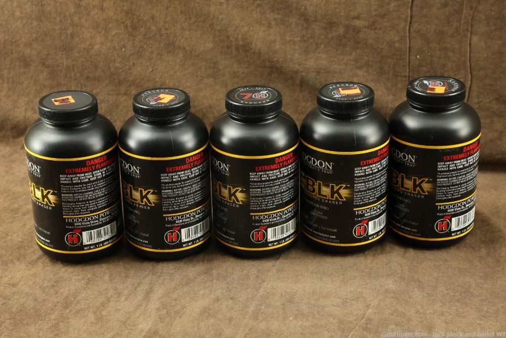 Lot of Hodgdon CFE Black Powder (Local Pickup Only) -img-1