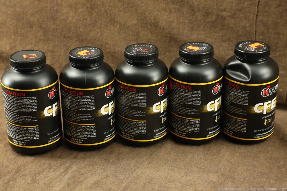 Lot of Hodgdon CFE Black Powder (Local Pickup Only) -img-3