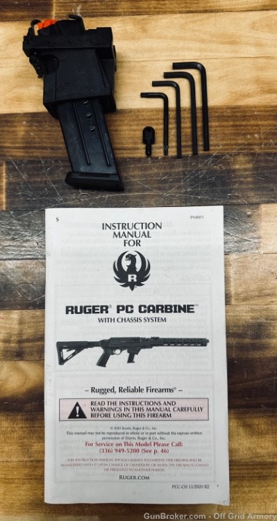 Ruger Pc Carbine Magazine well Insert Assembly-img-0
