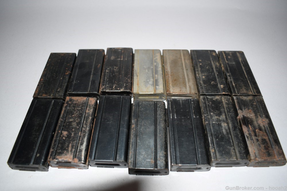 14 IS International Silver 15 Rd M1 Carbine Rifle Magazines-img-0