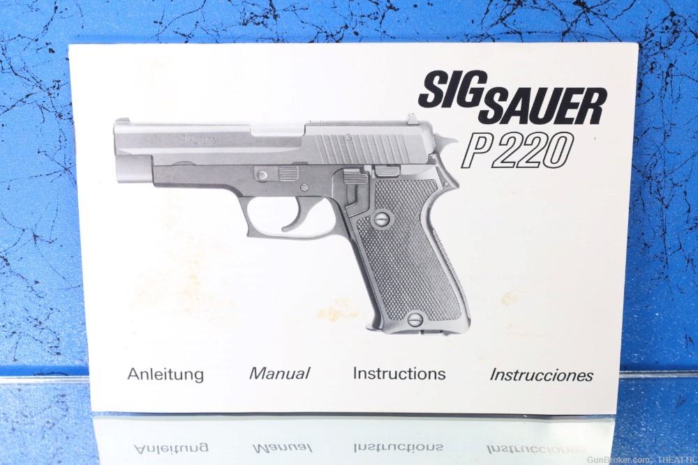 SIG SAUER P220 MONTAGE SUISSE 9MM W/BOX AND MANUAL MFG IN SWITZERLAND-img-42
