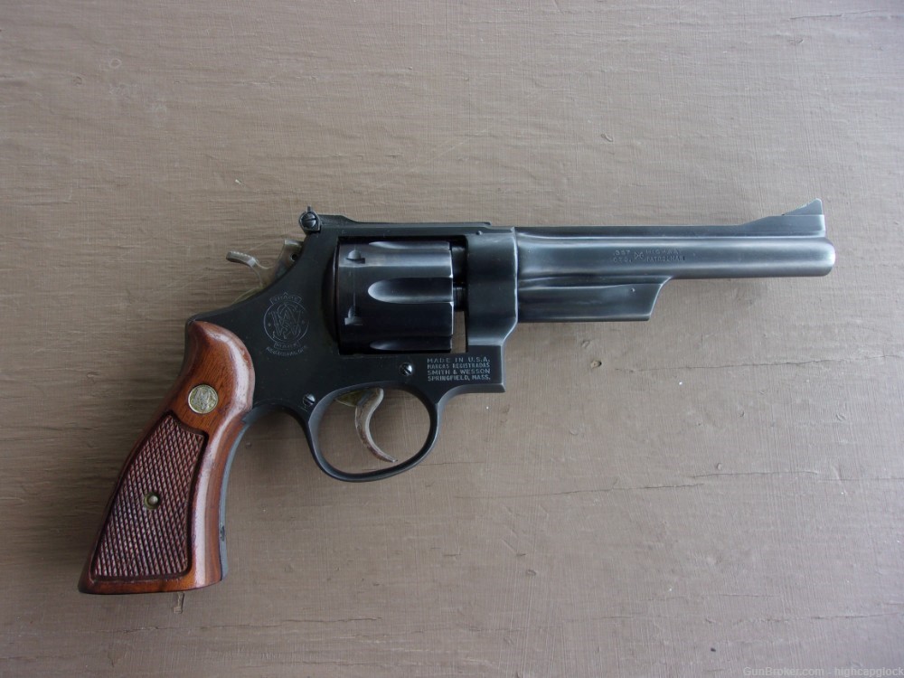 S&W Smith & Wesson 28 .357 Mag Highway Patrolman 6" Revolver 28-2 $1START-img-1