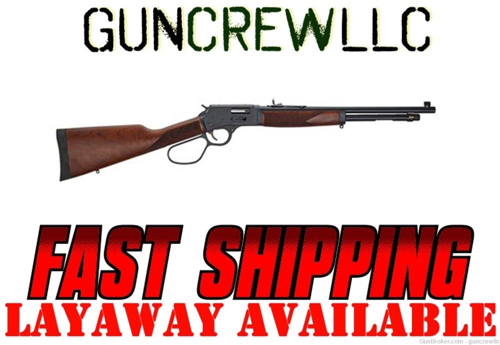 NEW Henry H012GMR Big Boy Steel Carbine 357Mag Blued 357 Mag 16.5" Layaway-img-0