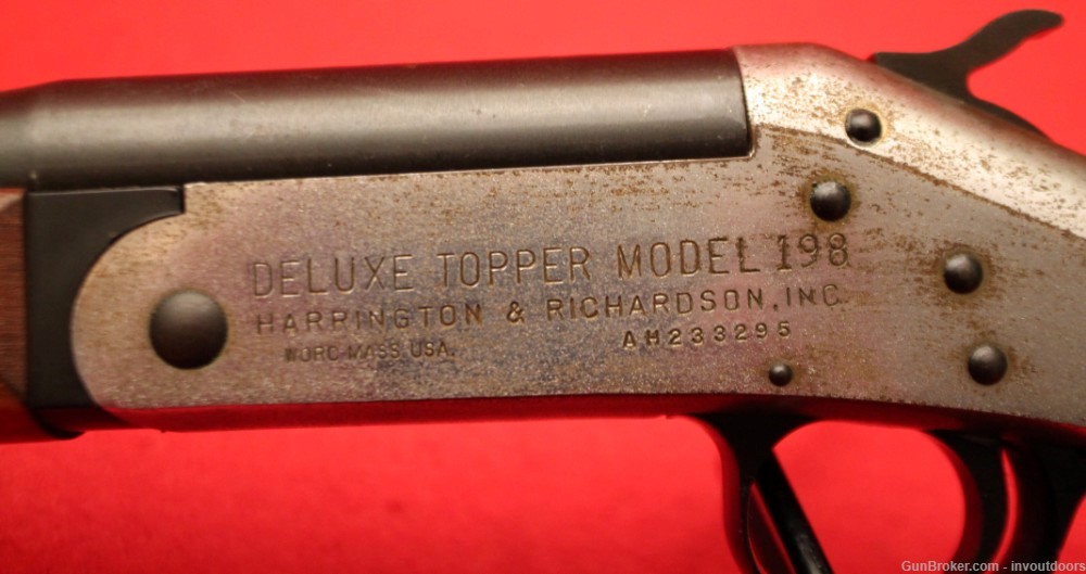 Harrington & Richardson H&R Topper Deluxe Classic 198 12ga 27.5" barrel.-img-12