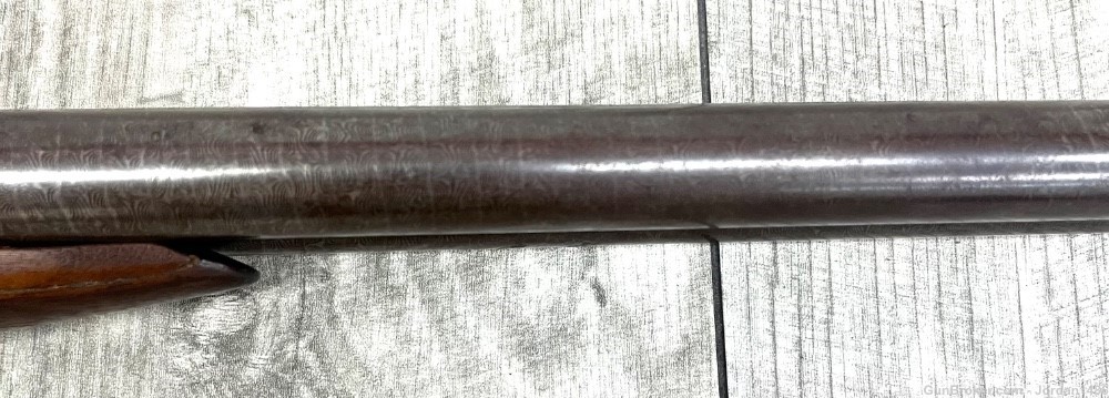 ITHACA SIDE BY SIDE FLUES 16 GAUGE DAMASCUS GOOD CONDITION-img-14