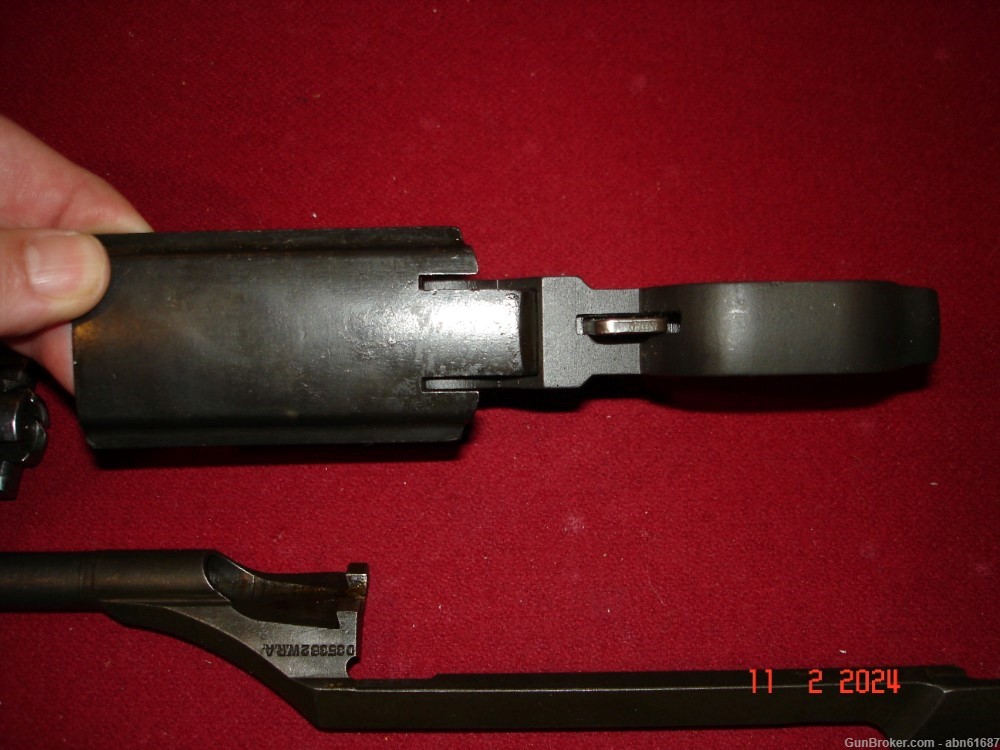WWII Winchester M1 Garand parts lot Op rod bolt trigger group-img-5