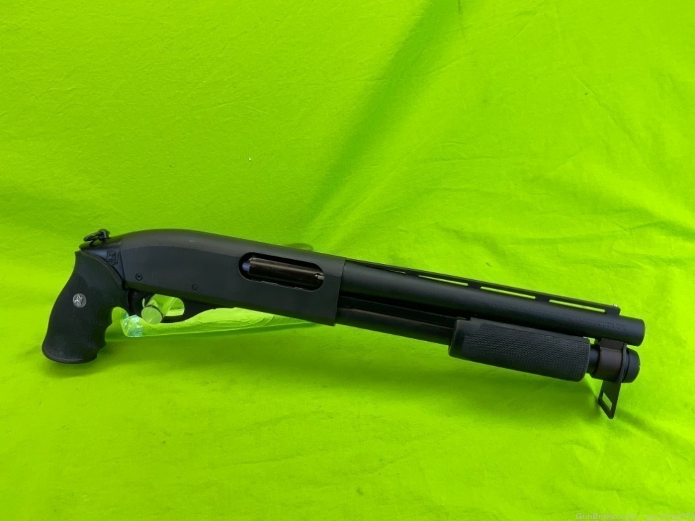 Converted Remington 870 Stakeout Matte AOW 12 Ga 3 In Mag 10 In NFA SOT-img-0
