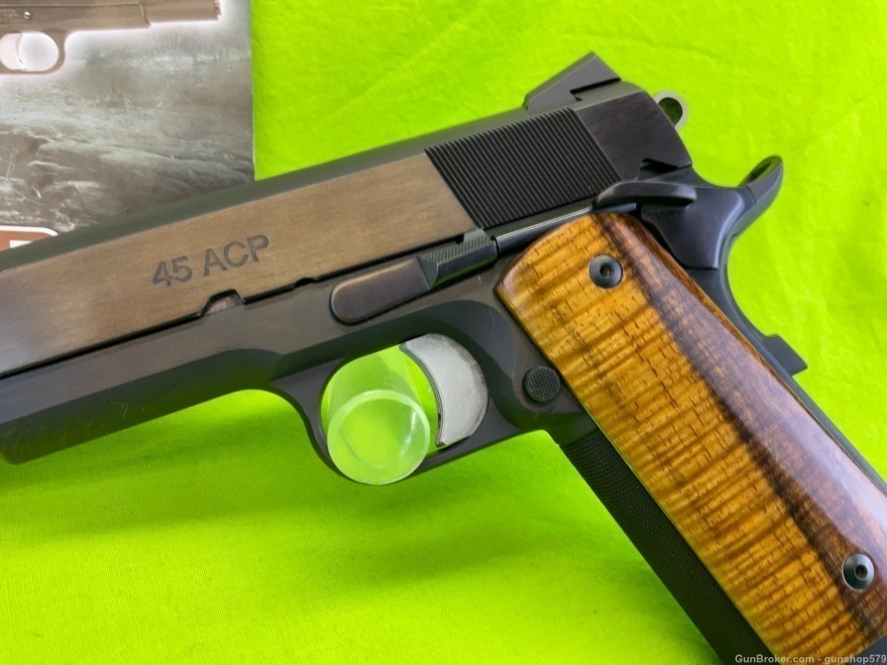 Les BAER 1911 GUNSITE PISTOL Jeff Cooper Gun Site 45 ACP FS Full Size Colt -img-3