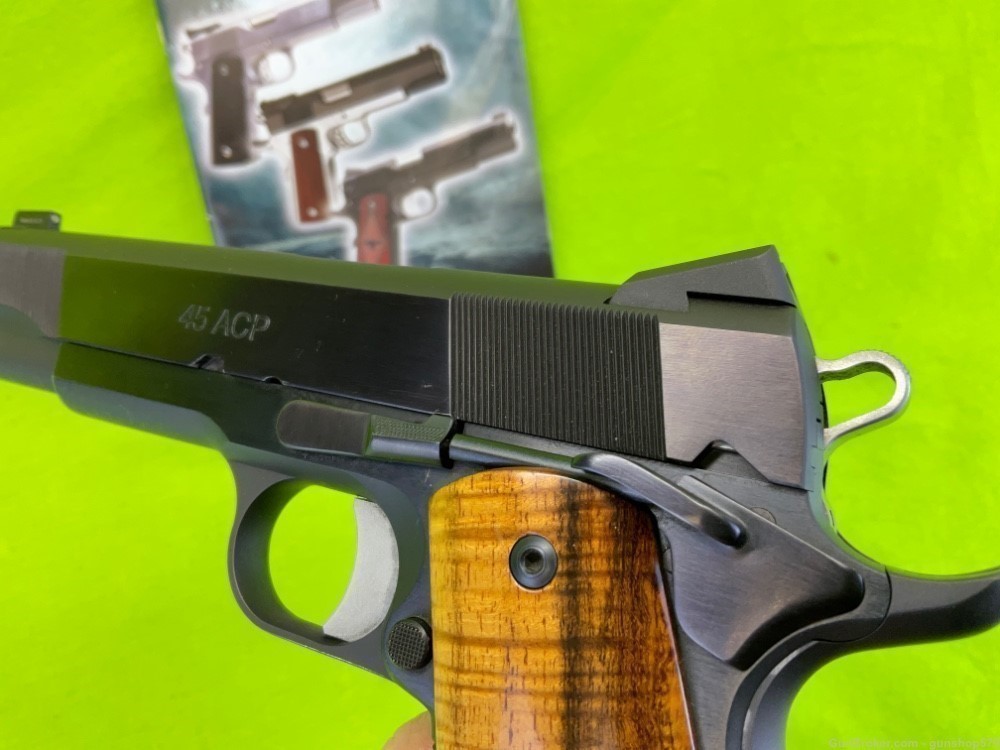 Les BAER 1911 GUNSITE PISTOL Jeff Cooper Gun Site 45 ACP FS Full Size Colt -img-8