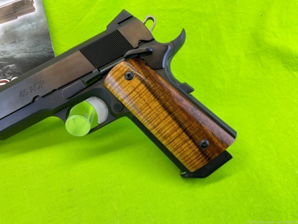 Les BAER 1911 GUNSITE PISTOL Jeff Cooper Gun Site 45 ACP FS Full Size Colt -img-4