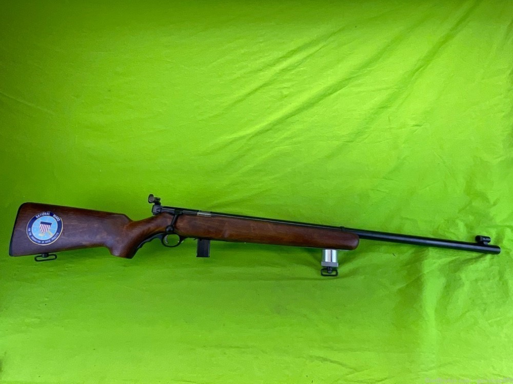 Mossberg 144 US Army CMP DCM 22 LR Rimfire Competition Target Rifle UIT -img-0