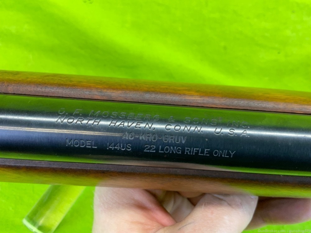 Mossberg 144 US Army CMP DCM 22 LR Rimfire Competition Target Rifle UIT -img-22