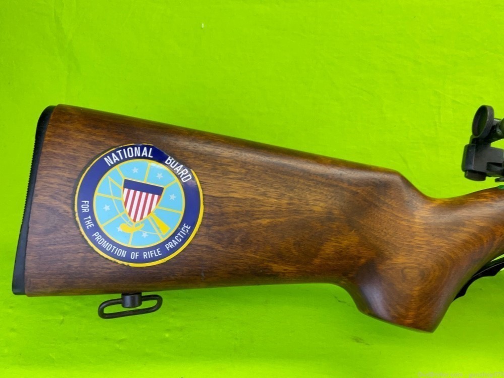 Mossberg 144 US Army CMP DCM 22 LR Rimfire Competition Target Rifle UIT -img-1