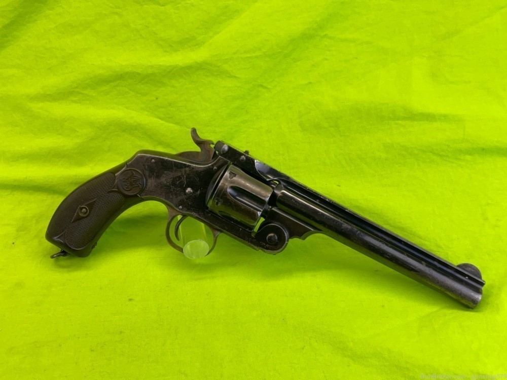 Smith Wesson S&W 44 Russian 6 1/2 In New Model No 3 Frontier Antique NM-img-0