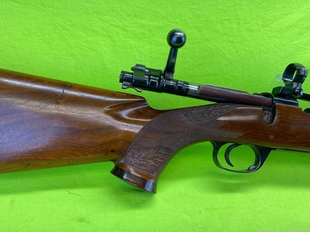 Custom Spanish Mauser 98 Richland Gun Shop 7mm rem mag 24 In Carved Walnut -img-2