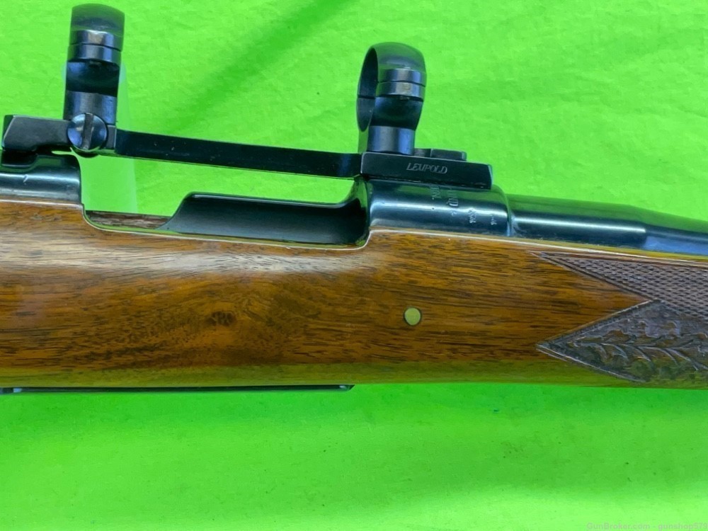 Custom Spanish Mauser 98 Richland Gun Shop 7mm rem mag 24 In Carved Walnut -img-5