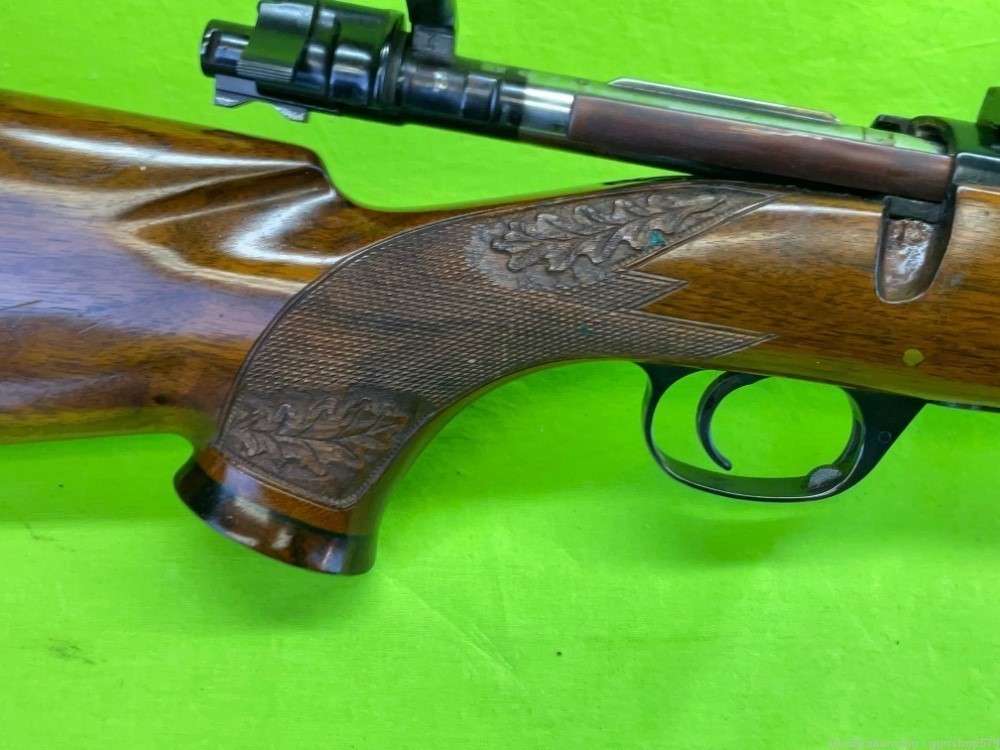 Custom Spanish Mauser 98 Richland Gun Shop 7mm rem mag 24 In Carved Walnut -img-11