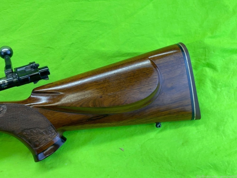Custom Spanish Mauser 98 Richland Gun Shop 7mm rem mag 24 In Carved Walnut -img-17
