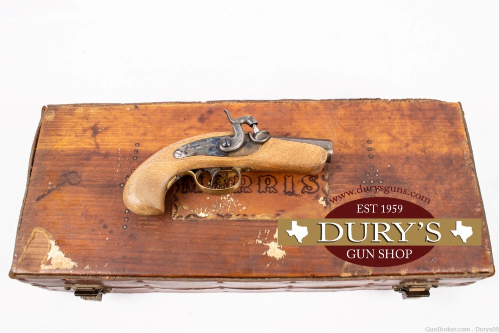Philadelphia Derringer Blackpowder pistol  44CAL Durys # 4-2-1147-img-0
