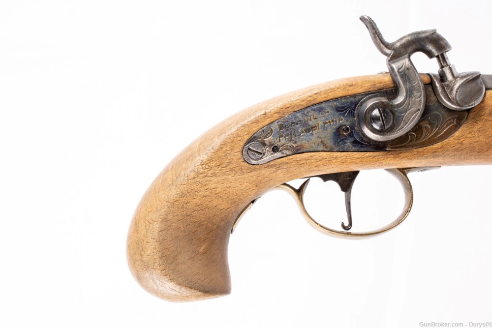 Philadelphia Derringer Blackpowder pistol  44CAL Durys # 4-2-1147-img-4