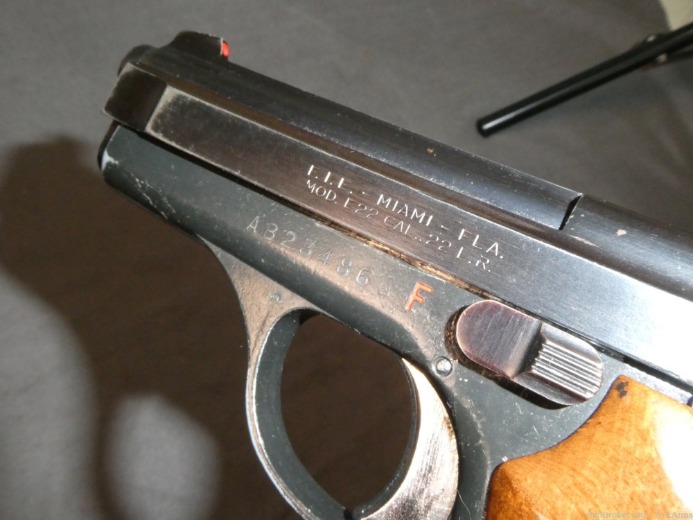 F.I.E E22 Semi-auto Pistol, .22 LR, W/ 2 Mags & Holster-img-7