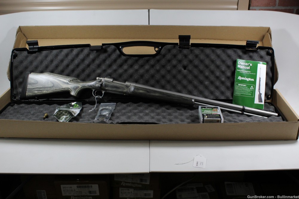 New Remington 700 Muzzleloader ML .50 Cal Black Powder Single Shot-img-1