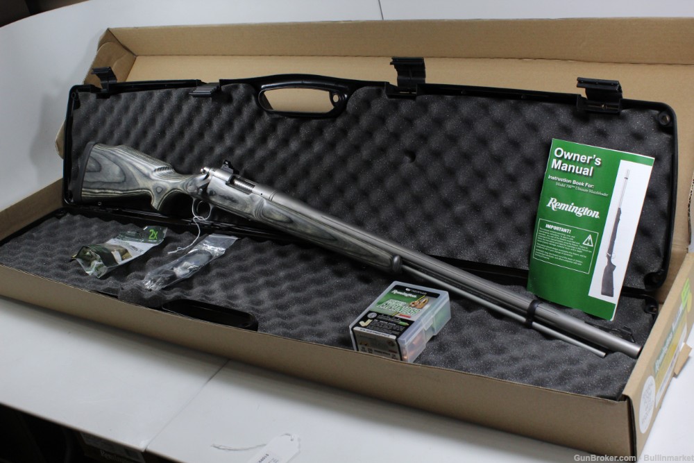 New Remington 700 Muzzleloader ML .50 Cal Black Powder Single Shot-img-0