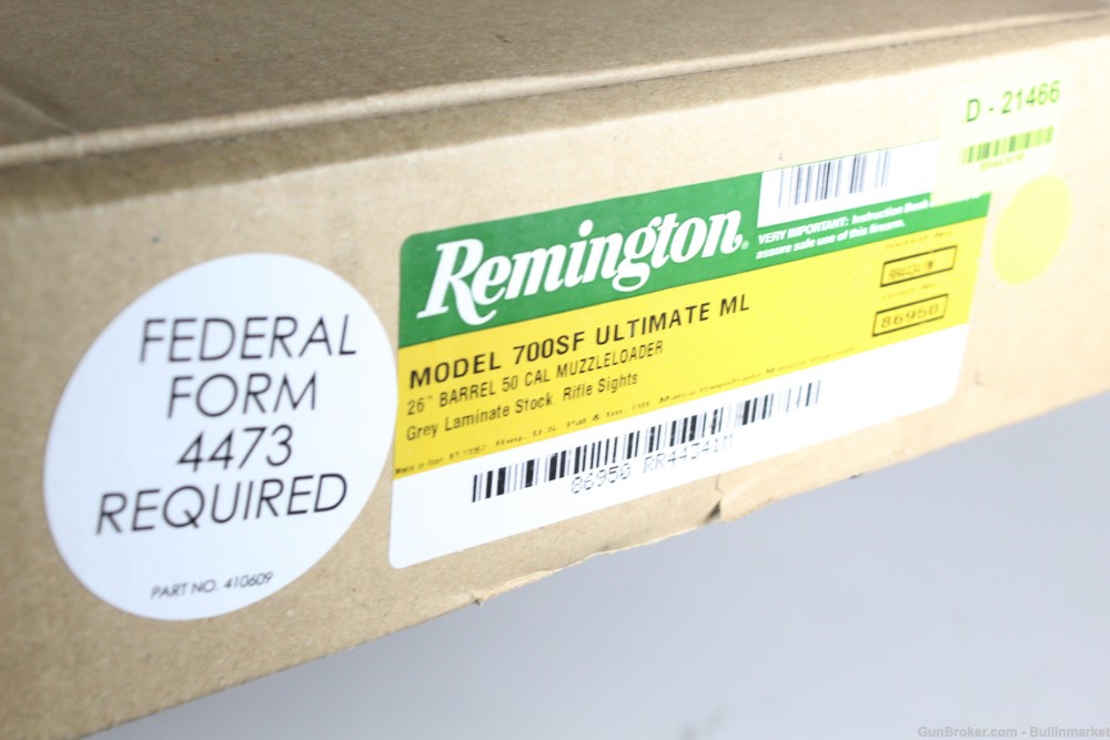 New Remington 700 Muzzleloader ML .50 Cal Black Powder Single Shot-img-33