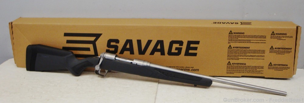Savage Arms 110  Storm 6.5 Creedmoor Stainless Synthetic NEW IN BOX!-img-0