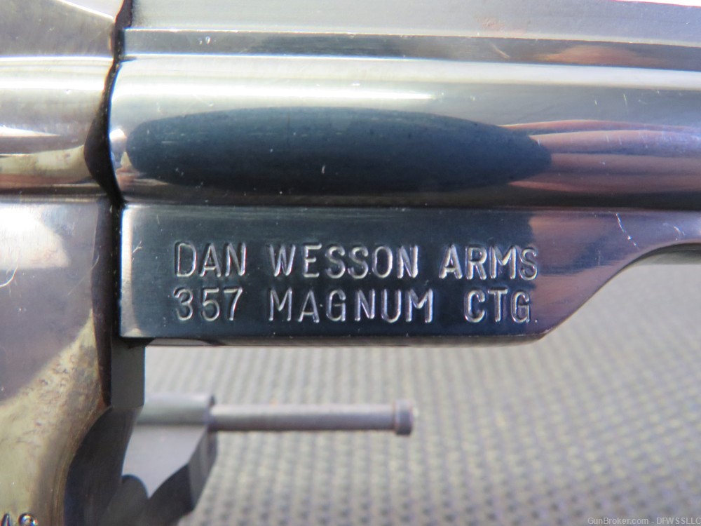 PENNY! DAN WESSON TARGET, .357 MAG, W/ 8" BARREL MONSON, MASS.-img-19