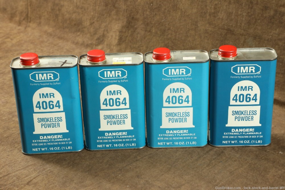 3.15 Lbs. IMR 4064 Smokeless Powder (Local Pickup Only) -img-1
