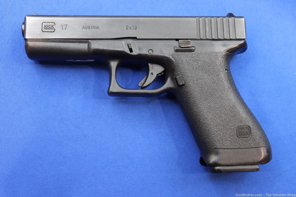 Glock Model G17 GEN1 Pistol JAN 1989 MFG 17 GEN 1 9MM ES S# Prefix w/ Box-img-2