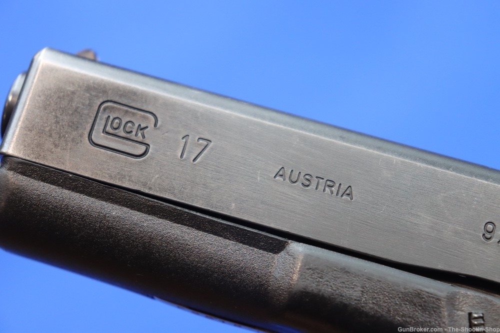 Glock Model G17 GEN1 Pistol JAN 1989 MFG 17 GEN 1 9MM ES S# Prefix w/ Box-img-17
