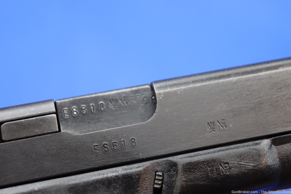 Glock Model G17 GEN1 Pistol JAN 1989 MFG 17 GEN 1 9MM ES S# Prefix w/ Box-img-11