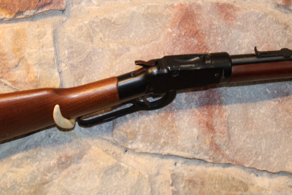 Ithaca Model 49 Lever Action  .22 SLLR Rifle 18" BBL-img-1