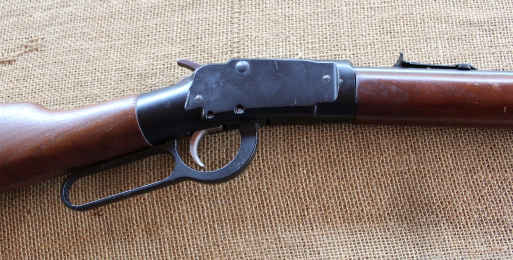 Ithaca Model 49 Lever Action  .22 SLLR Rifle 18" BBL-img-8