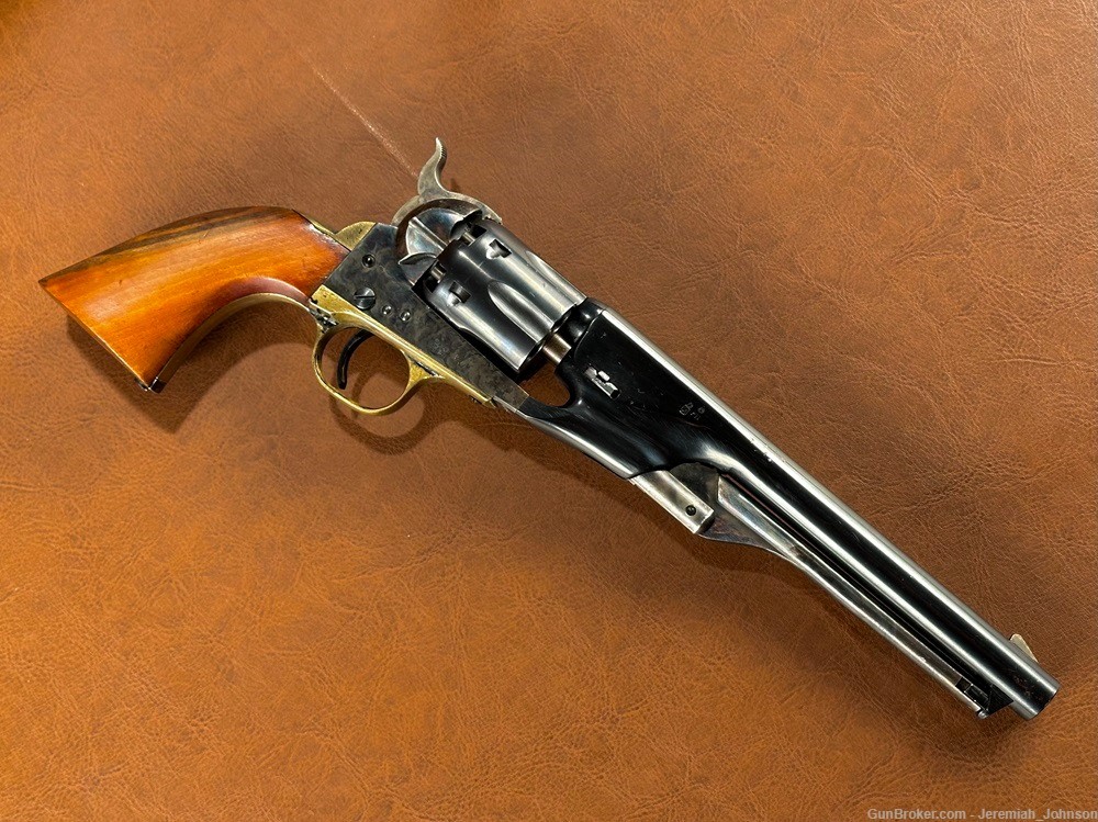 Liberty Arms Corp / Uberti 1861 Colt Fluted Navy Percussion 36 Cal Revolver-img-0
