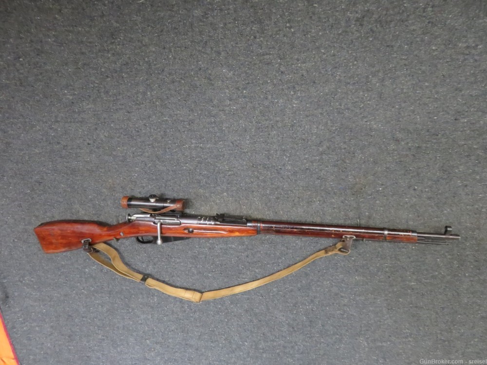 WWII RUSSIAN 91/30 MOSIN NAGANT PU SNIPER RIFLE-MATCHING-EXCELLENT-img-0