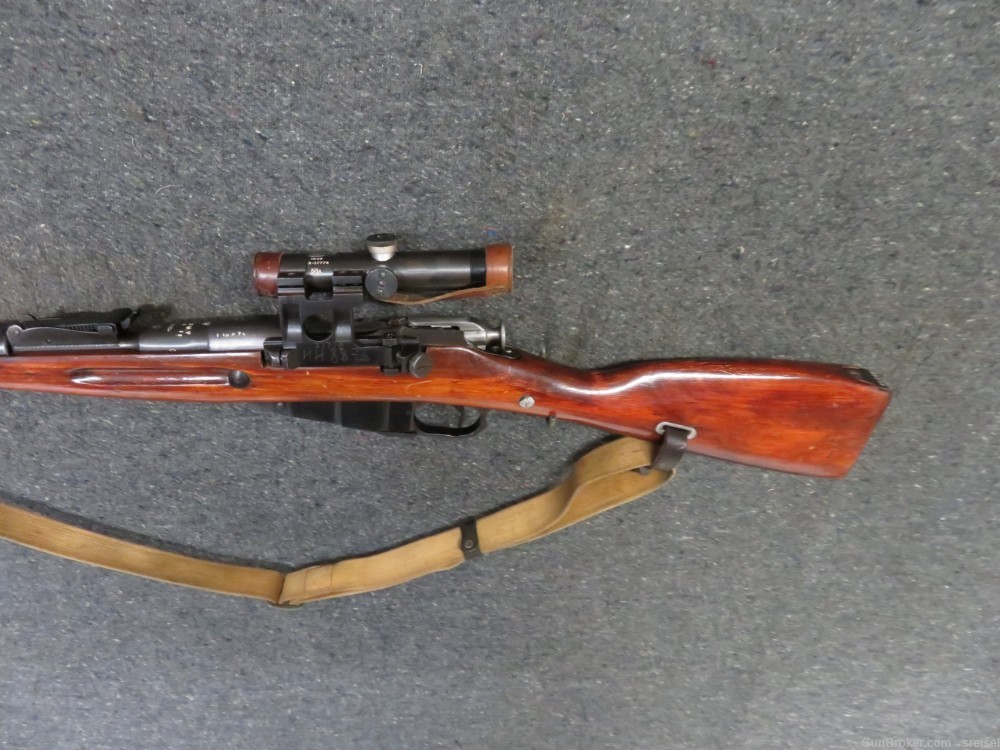 WWII RUSSIAN 91/30 MOSIN NAGANT PU SNIPER RIFLE-MATCHING-EXCELLENT-img-5