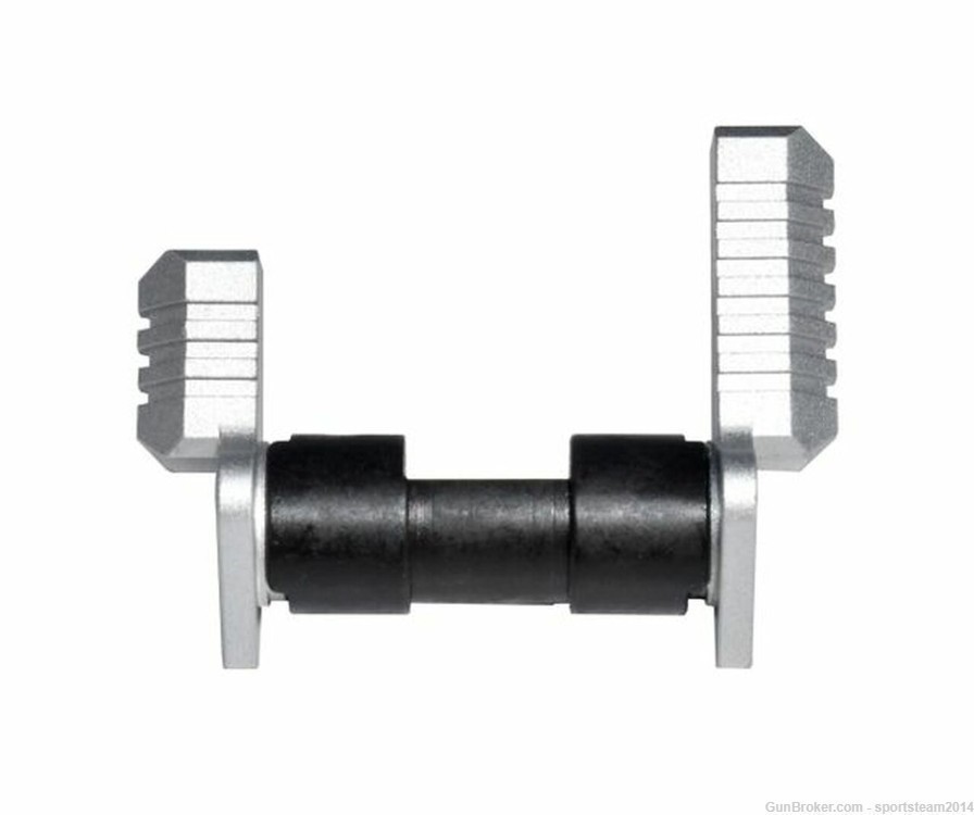 AR15/308 AMBIDEXTROUS SAFETY SELECTOR SWITCH, STEEL AND ALUMINUM - SILV-img-2