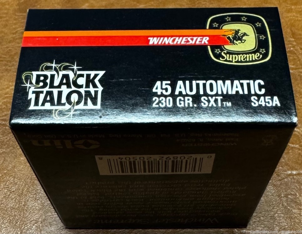 Winchester Black Talon 45ACP Has Never Been Handled Since Purchased! -img-2