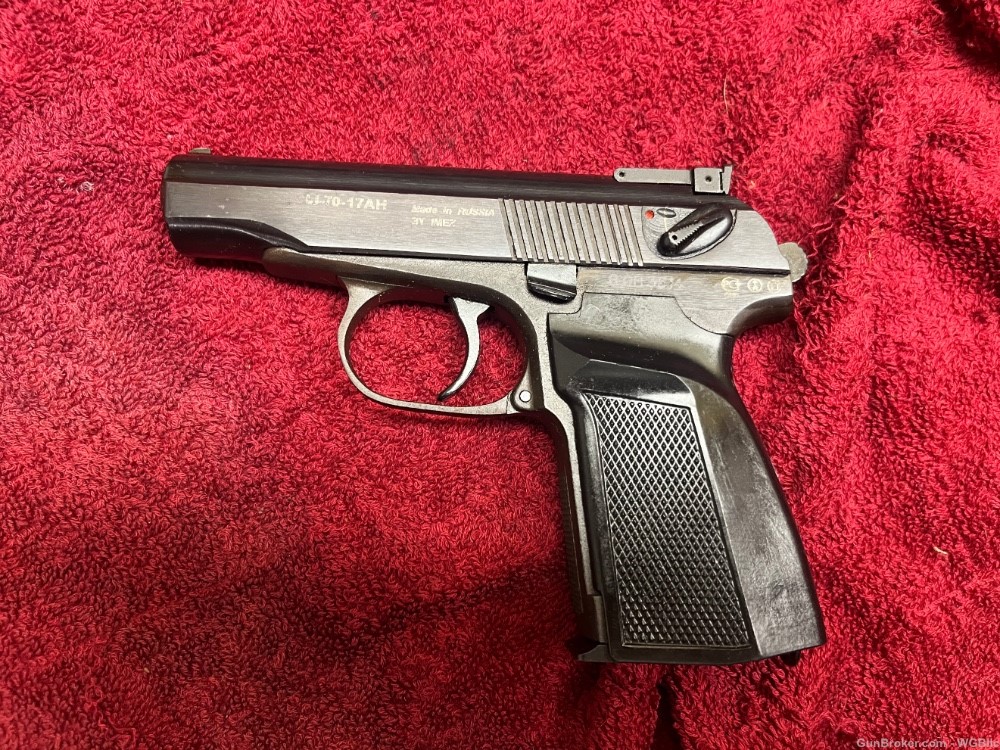 IJ70-17-AH Imez makarov .380 with 2 magazines and holster -img-1