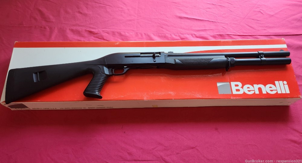 RARE MINT BOXED  HECKLER & KOCH IMPORT BENELLI M1 SUPER 90 TACTICAL 12G -img-0