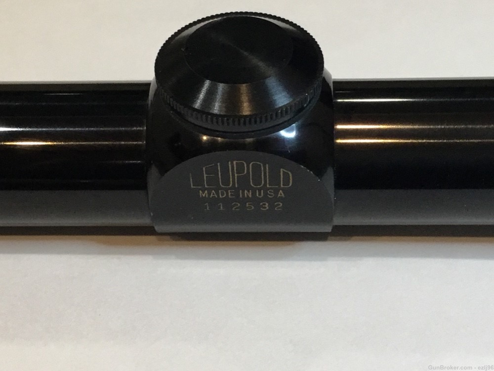 PENNY AUCTION LEUPOLD M8-2X EXTENDED EYE RELIEF PISTOL SCOPE-img-1