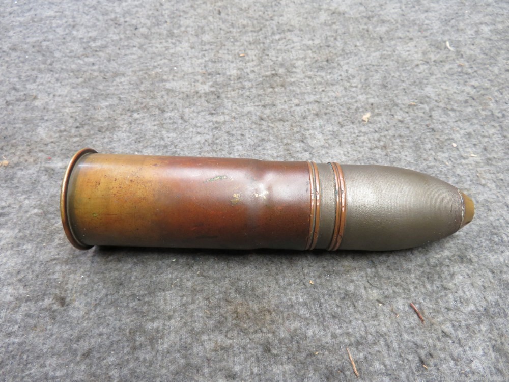 WWI FRENCH 37MM MODEL 1916 INFANTRY GUN ROUND-DATED 1917-img-0