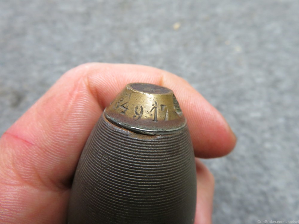 WWI FRENCH 37MM MODEL 1916 INFANTRY GUN ROUND-DATED 1917-img-5