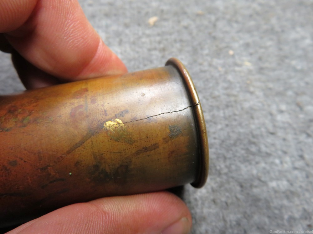 WWI FRENCH 37MM MODEL 1916 INFANTRY GUN ROUND-DATED 1917-img-4