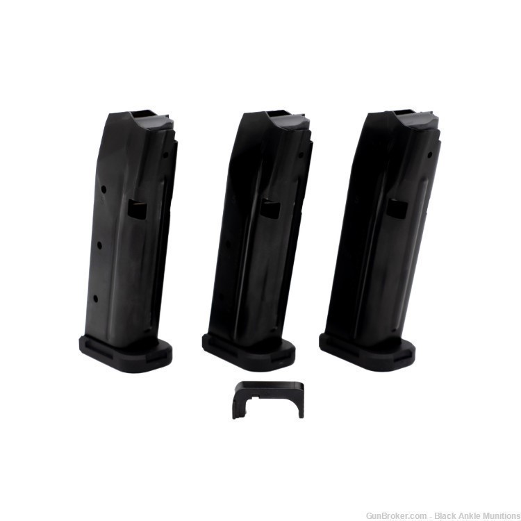 Shield Arms S15 Gen 3 Magazine, 15rd, 3-Pack w Steel Mag Catch NIB 43X/48-img-0