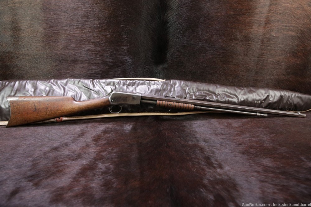Winchester Model 1890 .22 Long Pump Action Takedown Rifle 1908 C&R-img-7